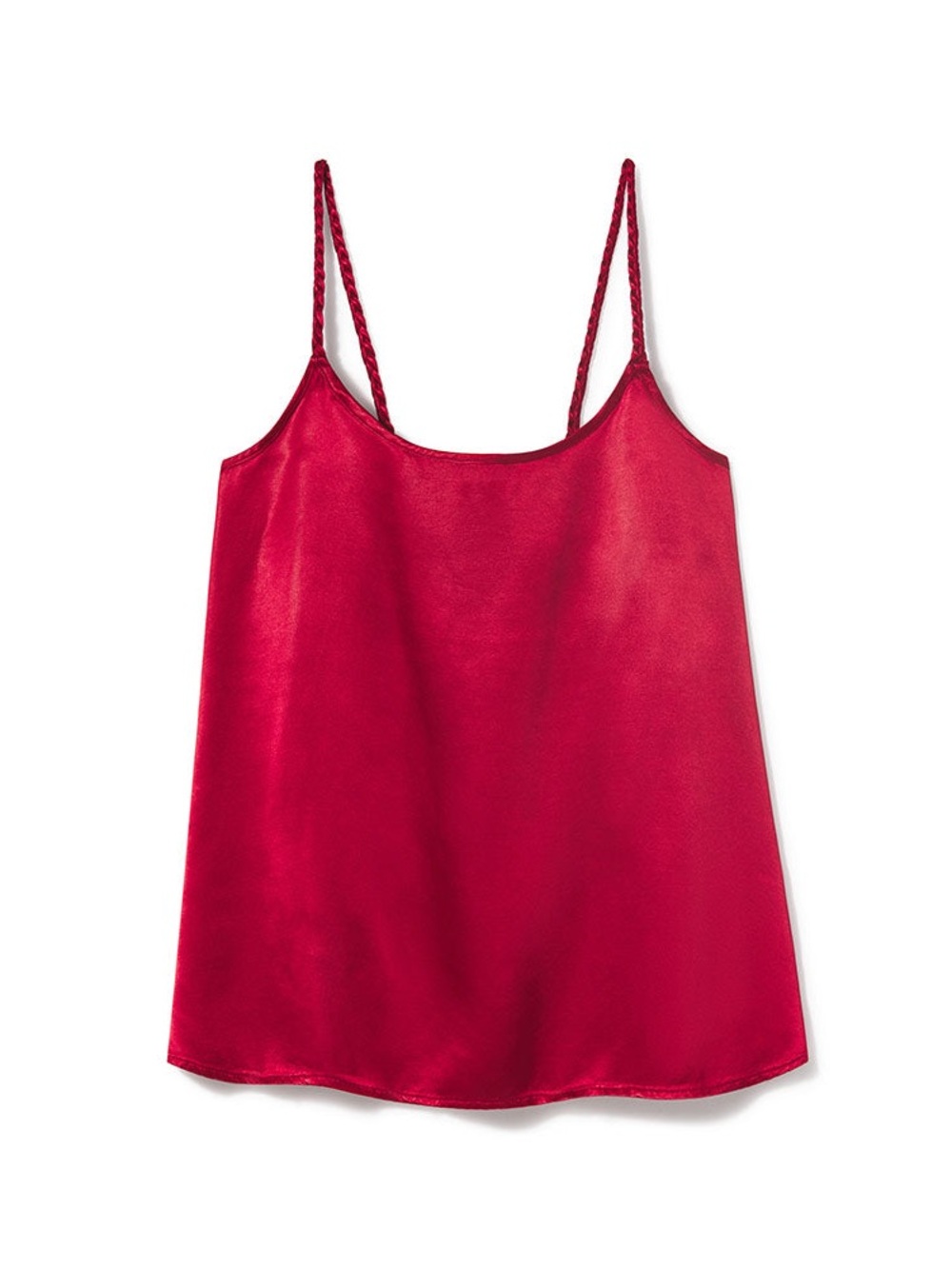 PJ Harlow Daisy Red Satin Cami